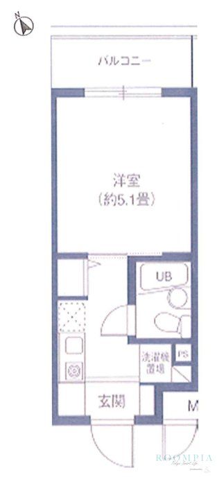 エクセリア新宿第2の間取り