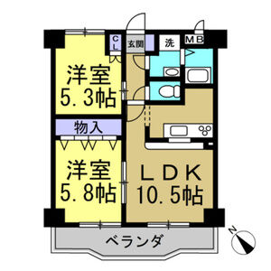 ユーライフ加家の間取り