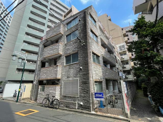 渋谷区恵比寿のマンションの建物外観