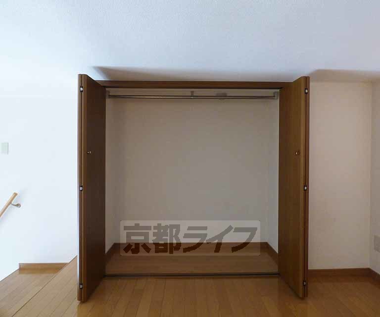 収納　たくさん入るクローゼットです。