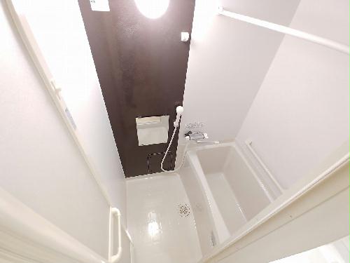 バス・シャワールーム　浴室内はおしゃれなカラーパネル使用　※反転プランあり