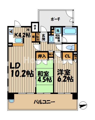 パークアクシス大船の間取り