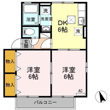アルストロメリアの間取り