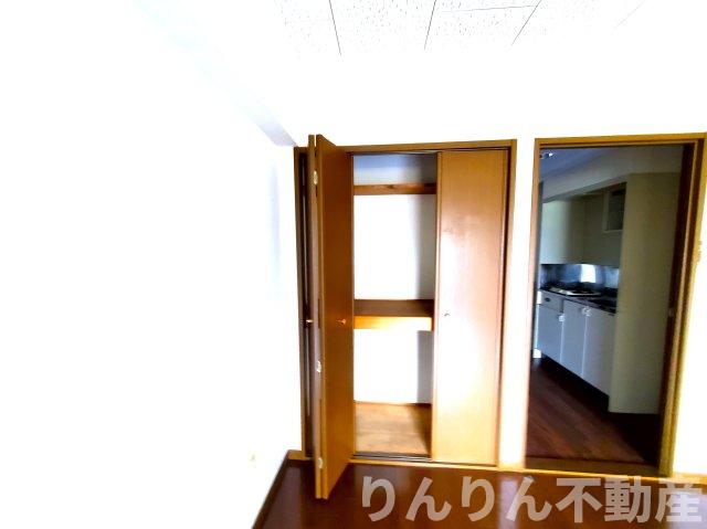 収納　たっぷりとした収納スペースです