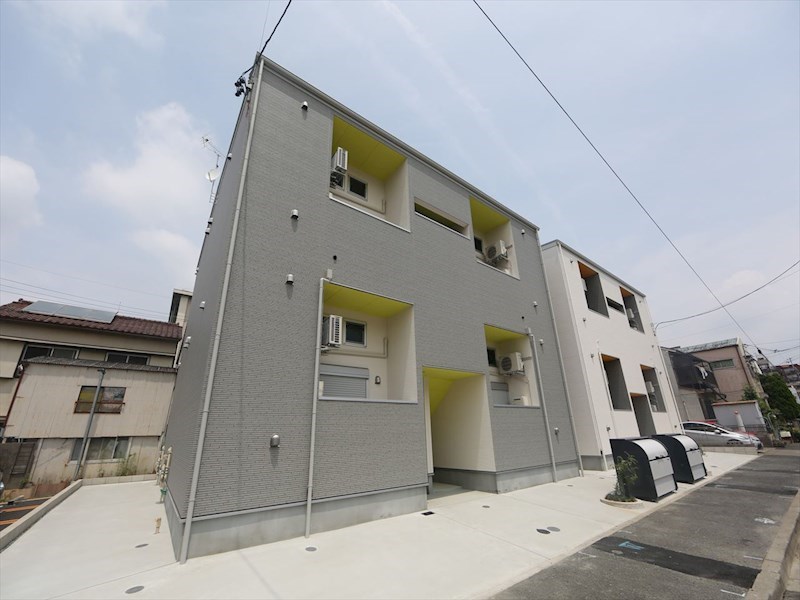 建物外観　外観　デザイナーズ　光インターネット無料