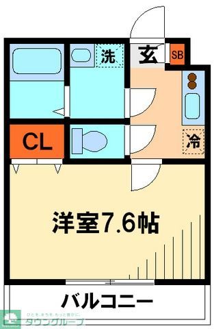 アムール Sunnyの間取り写真