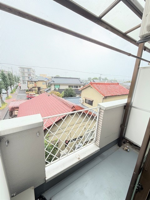 バルコニー　洗濯機置き場有り
