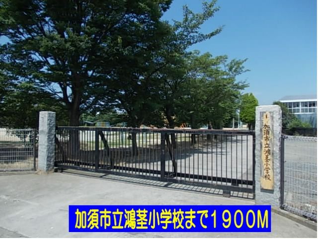 小学校　加須市立鴻茎小学校（小学校）まで1900m