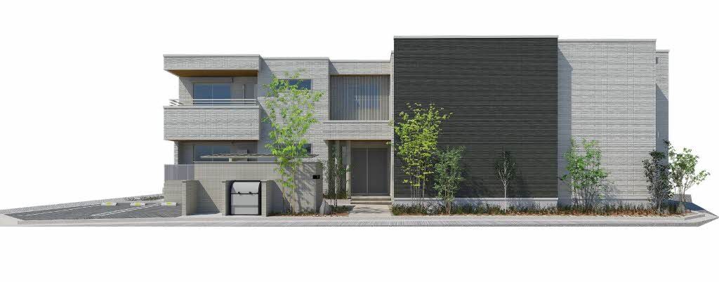 建物外観　完成予想図