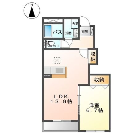 ピュア　ステージ Ｂの間取り