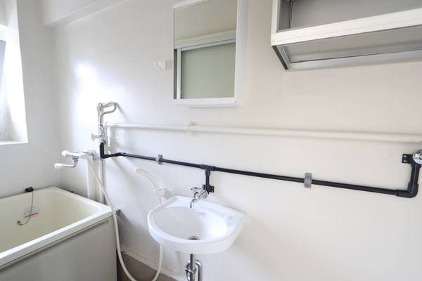 洗面設備　ビレッジハウスの同一物件・同一タイプの間取りの写真です