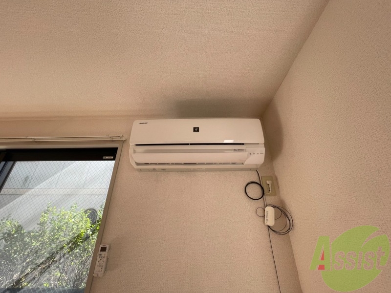 その他設備　エアコンが付いているので夏も冬も快適ですね～