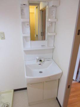 オーソライズ茨木　洗面設備　洗面化粧台