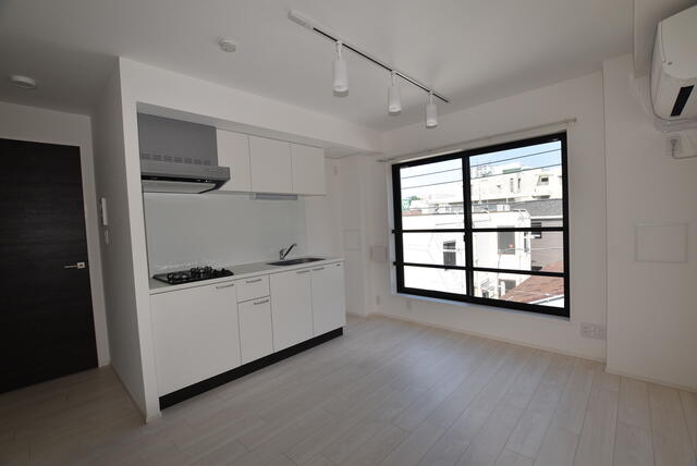 キッチン　ガス2口システムキッチン