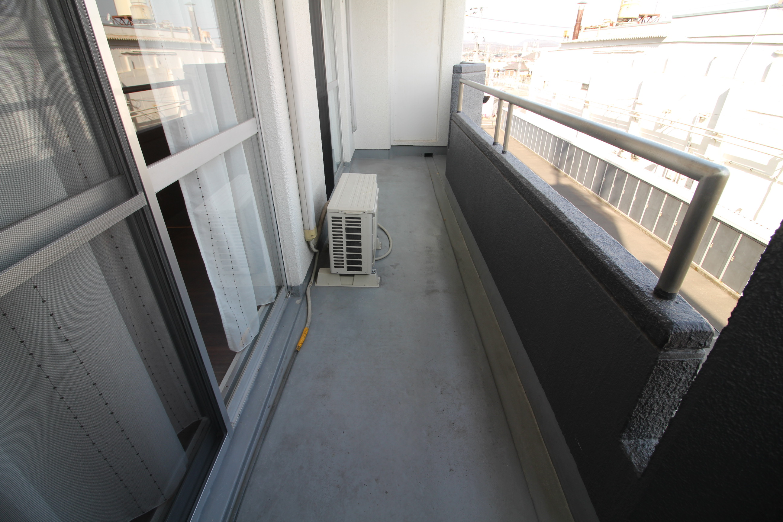 バルコニー　広めのバルコニー♪