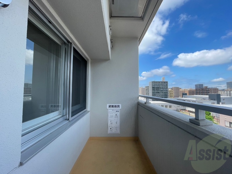 バルコニー　バルコニーです。周辺を一望できますよ～。