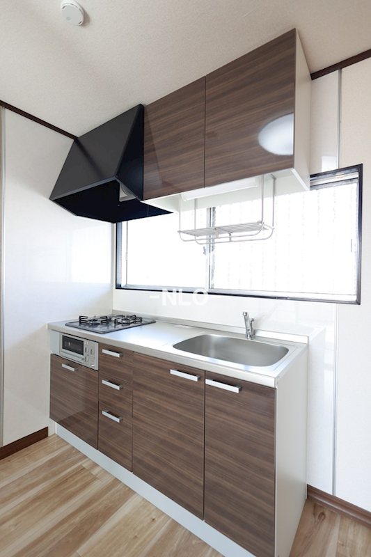 キッチン　お料理の幅が広がるグリル付き2口コンロキッチン☆