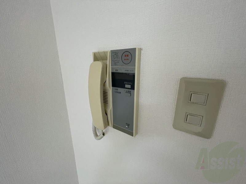 セキュリティ　インターホンは通話ができるので急な訪問があっても安心です