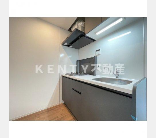 キッチン　コンパクトなキッチンで掃除もラクラク