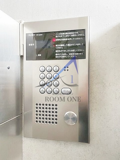 セキュリティ　オートロックです。