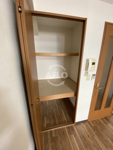 収納　ドミール江戸堀　クローゼット