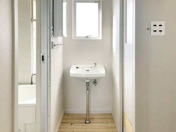 洗面設備　ビレッジハウスの同一物件・同一タイプの間取りの写真です