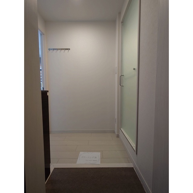 玄関　明るい玄関です