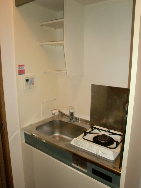 キッチン　使い勝手の良いガスキッチンです