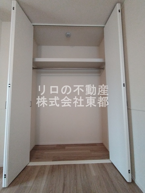 収納　収納はクローゼットタイプなので、整理整頓はかどります☆