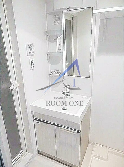 洗面設備　洗面台です。