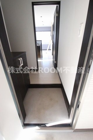 玄関　落ち着いた玄関です