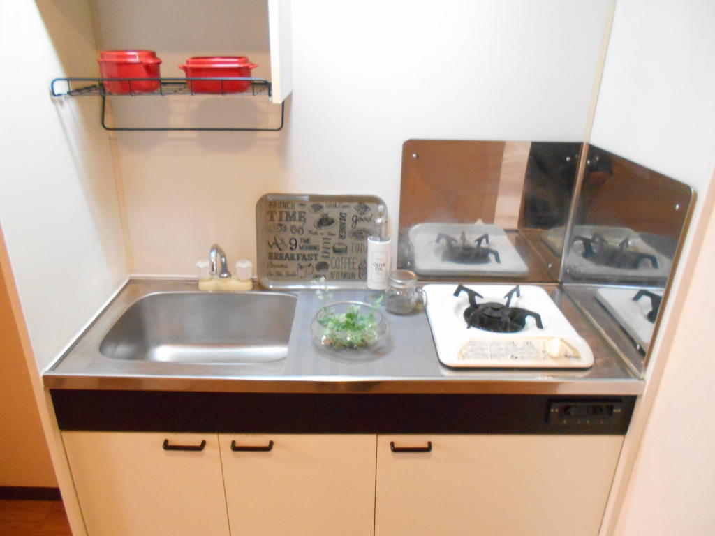 キッチン　システムキッチン、１口ガスコンロ