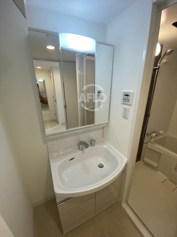 洗面設備　アドバンス上町台シュタット　独立洗面台