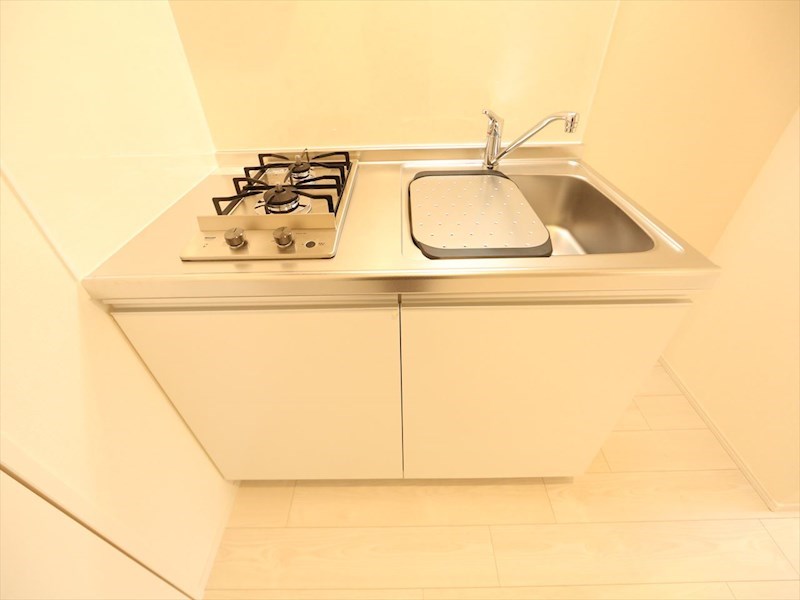 キッチン　システムキッチン（ガス2口コンロ付）　同仕様写真