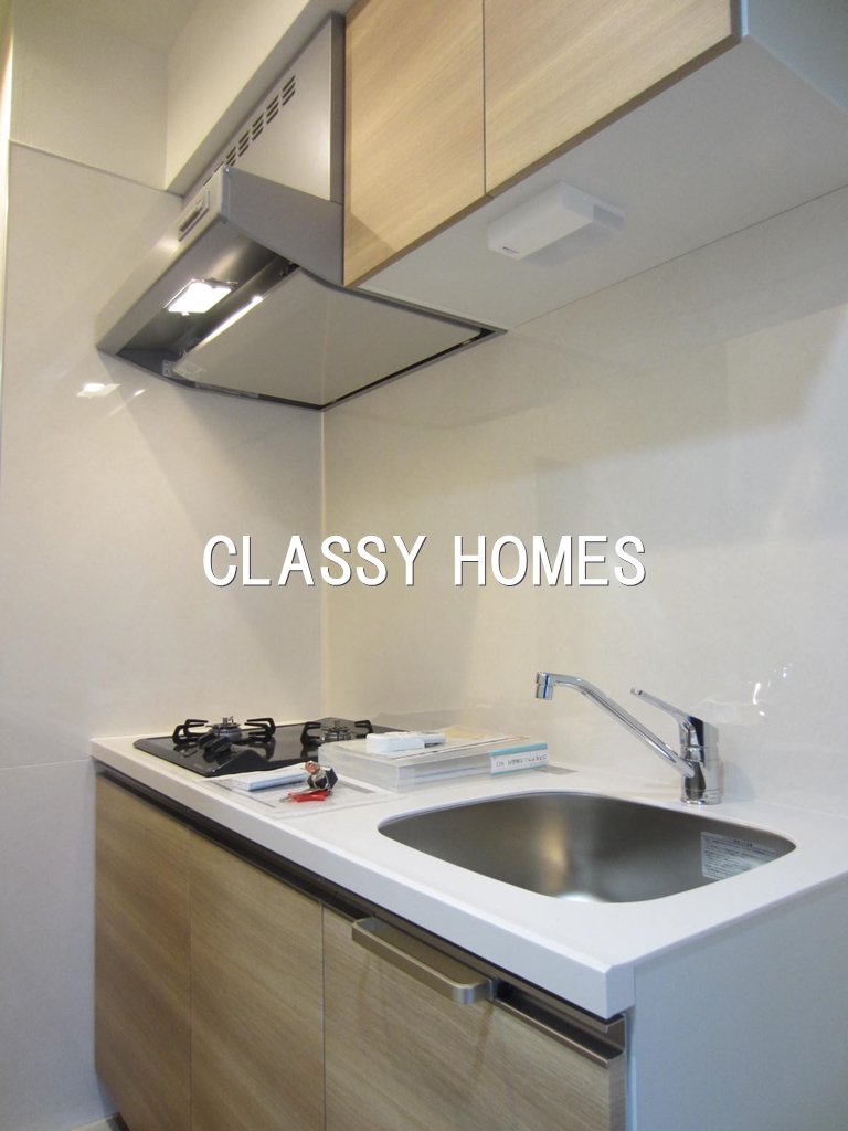 キッチン　2017年竣工 コスモグランス南品川：キッチン