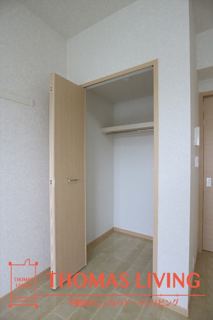 収納　同じ物件の別のお部屋です。