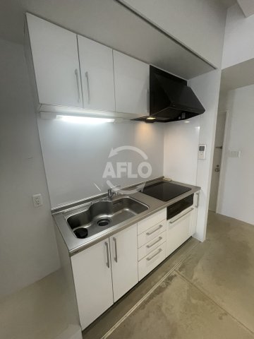 キッチン　立誠社ビル　グリル付きIHキッチン