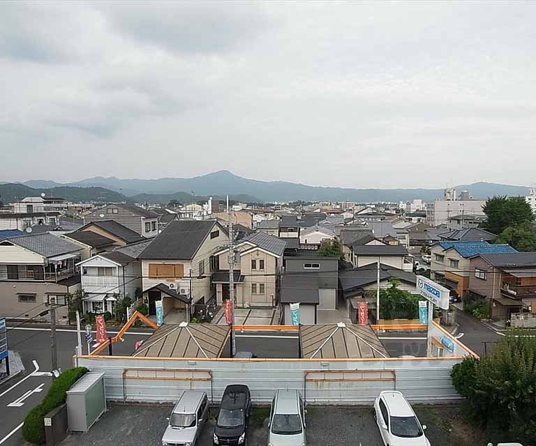 眺望　東向きバルコニー