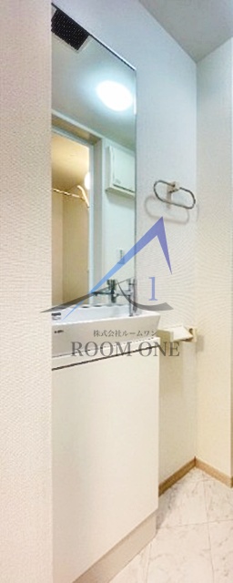 洗面設備　洗面台です。