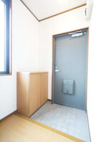 玄関　明るい玄関です