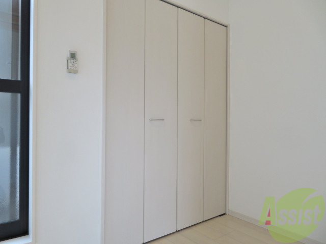 収納　ここに収納があります。収納があると部屋が広く使えます。