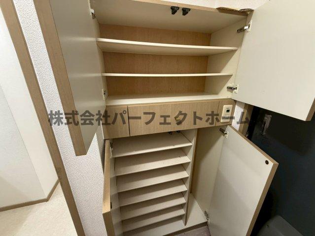 収納　収納があります