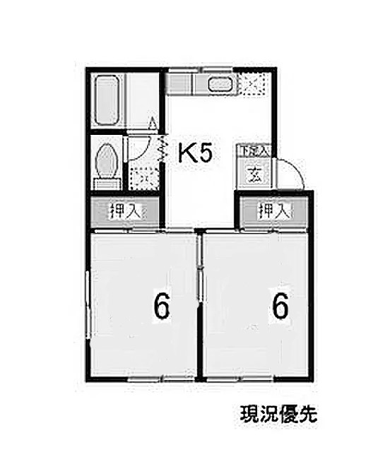 コーポシャルマンC_間取り_0
