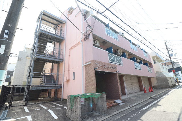 建物外観　灘区神前町「グレースハイツ六甲」