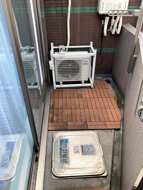 バルコニー　※別部屋の参考写真です。