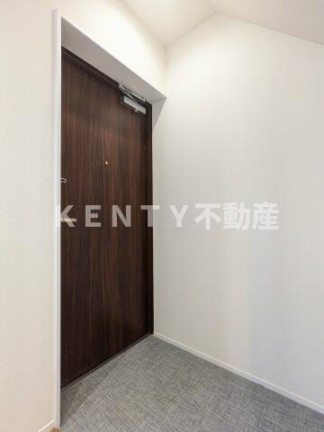玄関　明るい玄関です