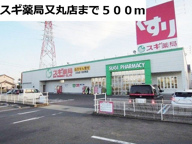 ドラックストア　スギ薬局　又丸店（ドラッグストア）まで500m