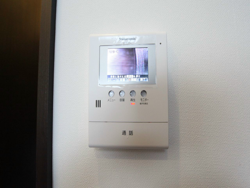 セキュリティ　ＴＶモニター付インターホン　同仕様写真