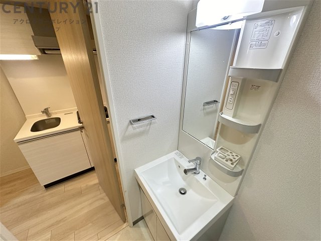 洗面設備　洗髪洗面化粧台付き☆