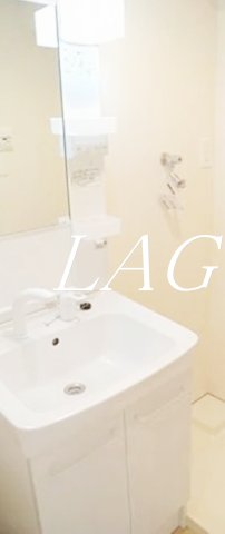 洗面設備　洗面台です。